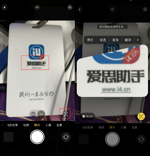 五龙口镇苹果手机维修分享升级iOS 16后如何通过相机翻译文本 